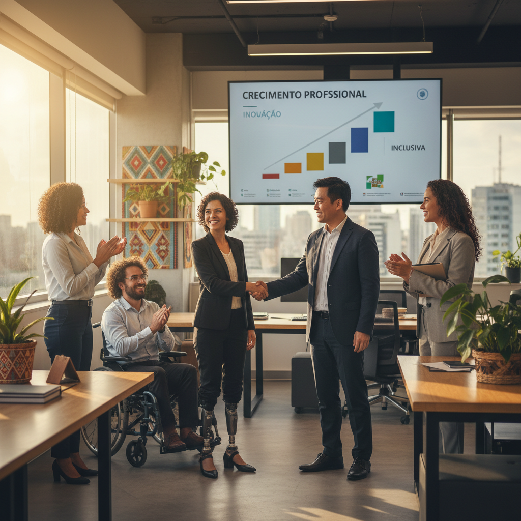 Empresas investem em programas de mentoria para PCD