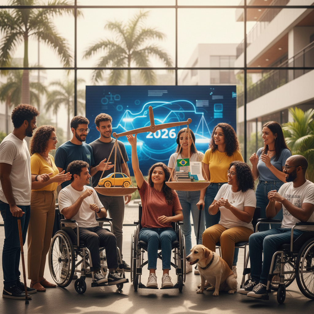 Teto do ICMS para PCD sobe para R$ 140 mil em 2026